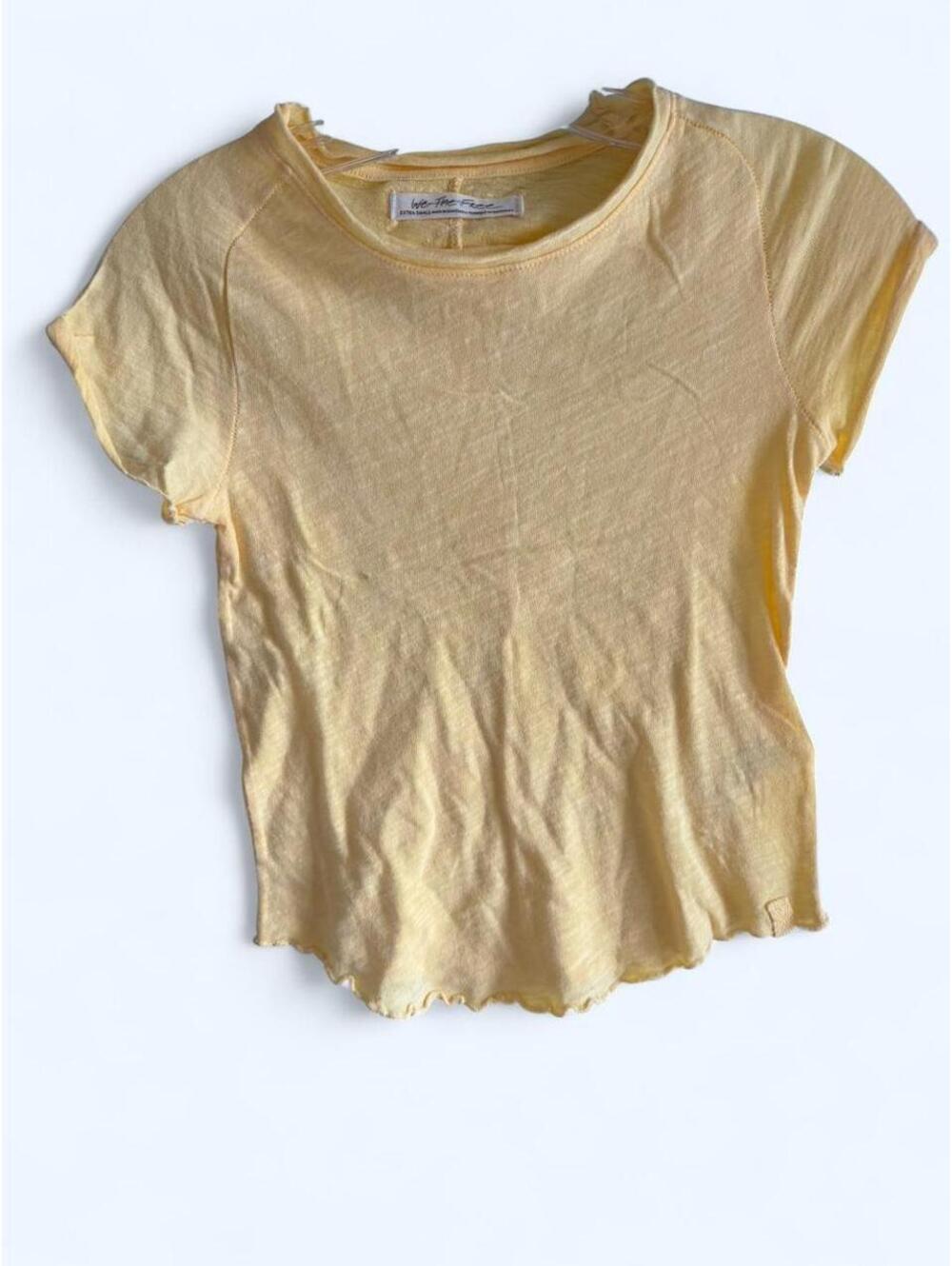 We The Free yellow top